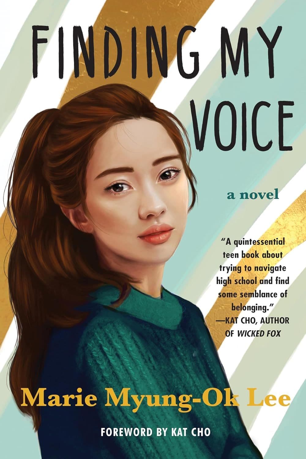 Finding My Voice book cover illustration